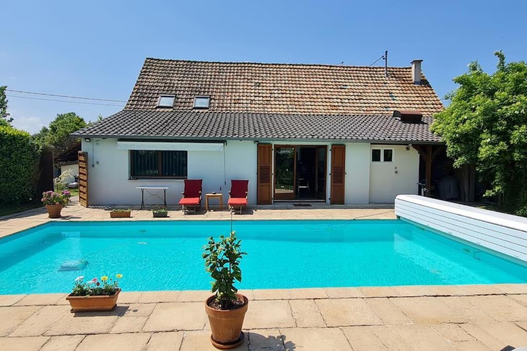 Апартаменты Alsace Bas-Rhin Logis Independant Avec Piscine Privee Alteckendorf Экстерьер фото