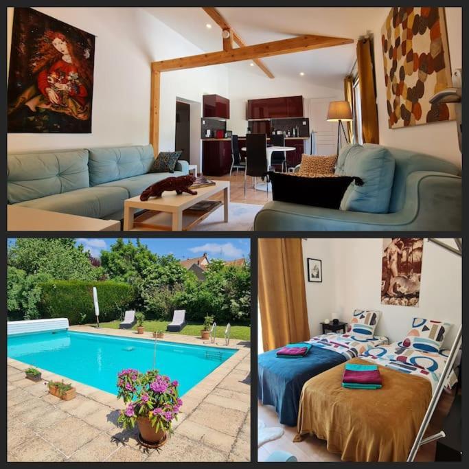 Апартаменты Alsace Bas-Rhin Logis Independant Avec Piscine Privee Alteckendorf Экстерьер фото